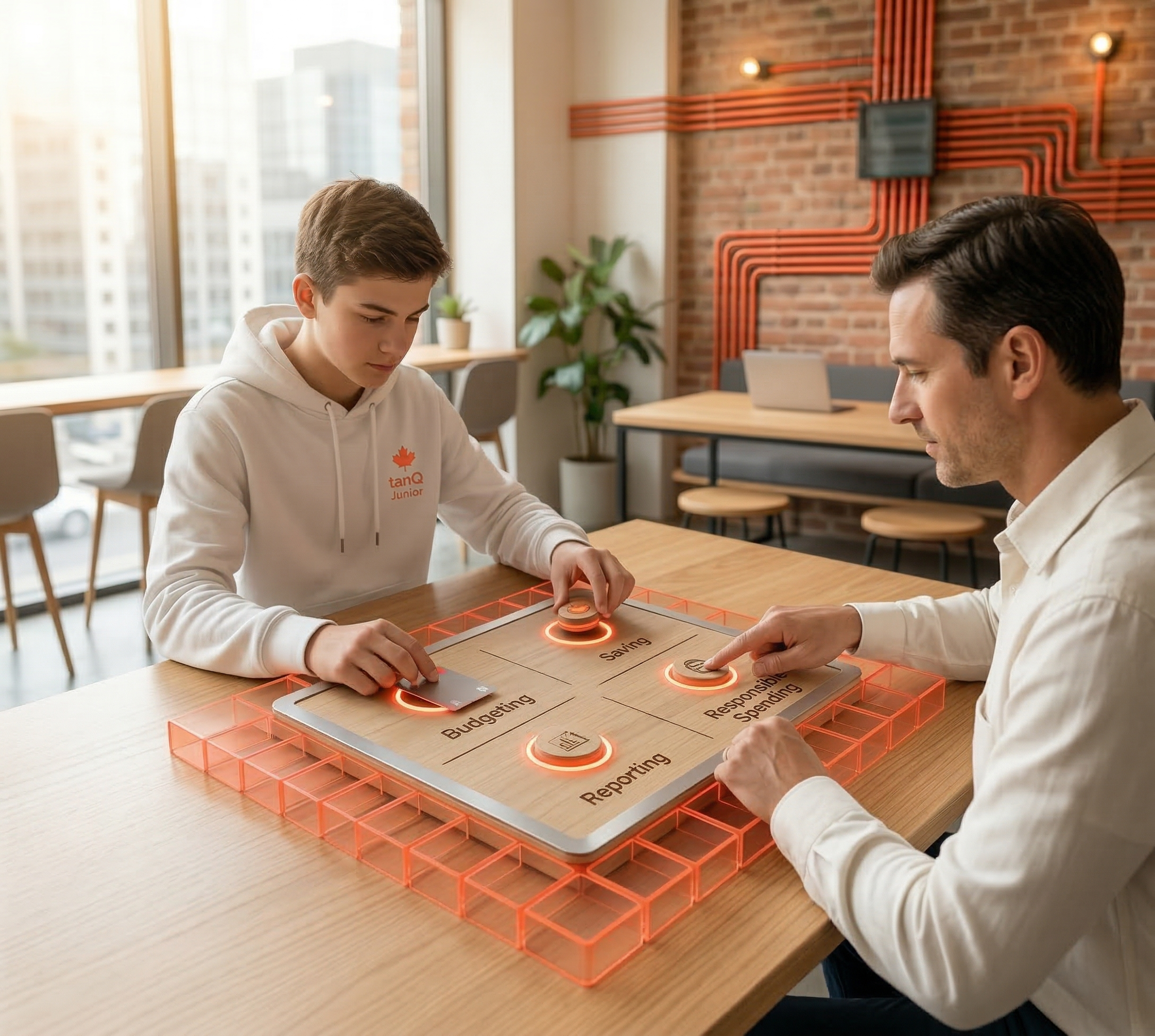 TanqPay Junior: financial literacy with real guardrails